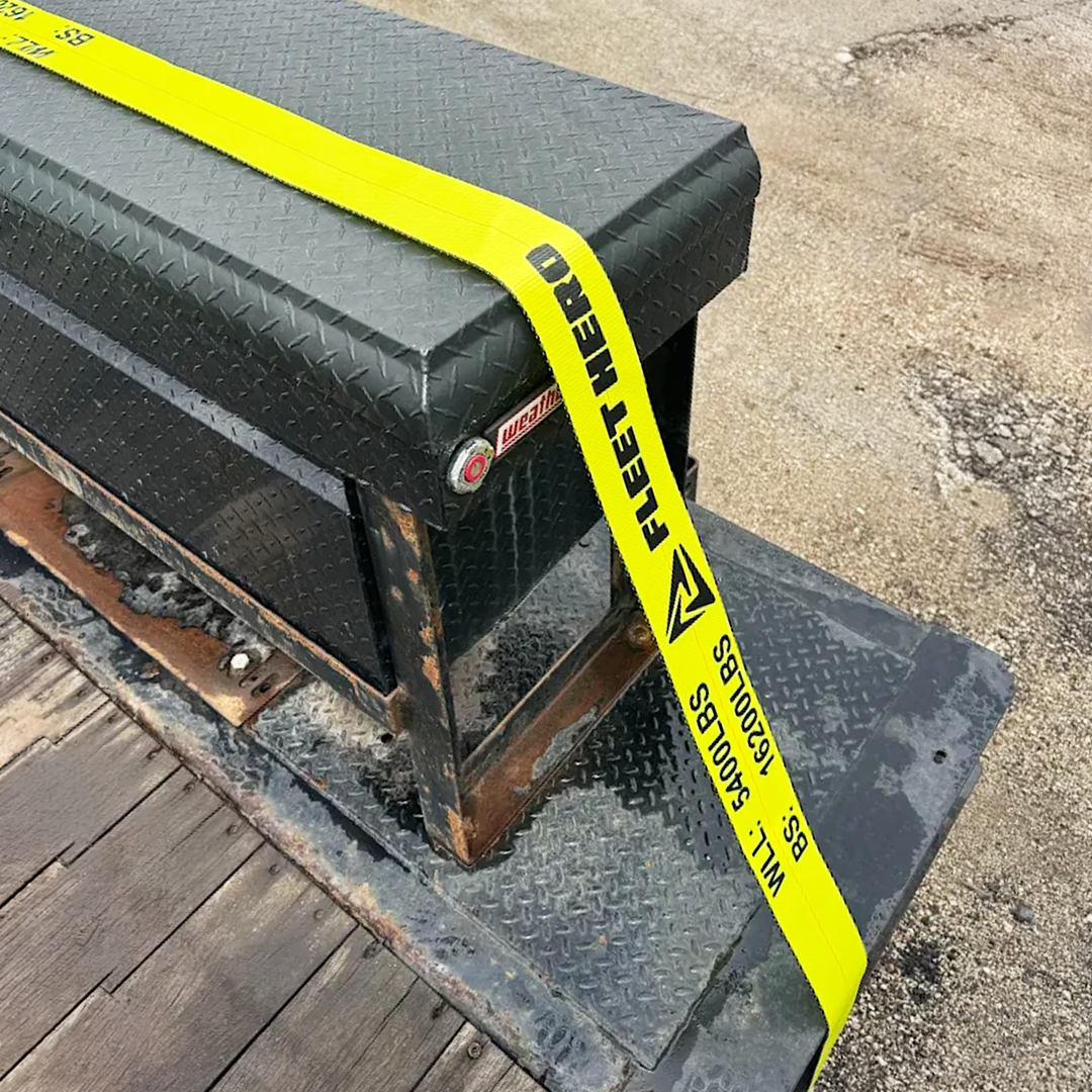 Winch Strap with Flat Hook