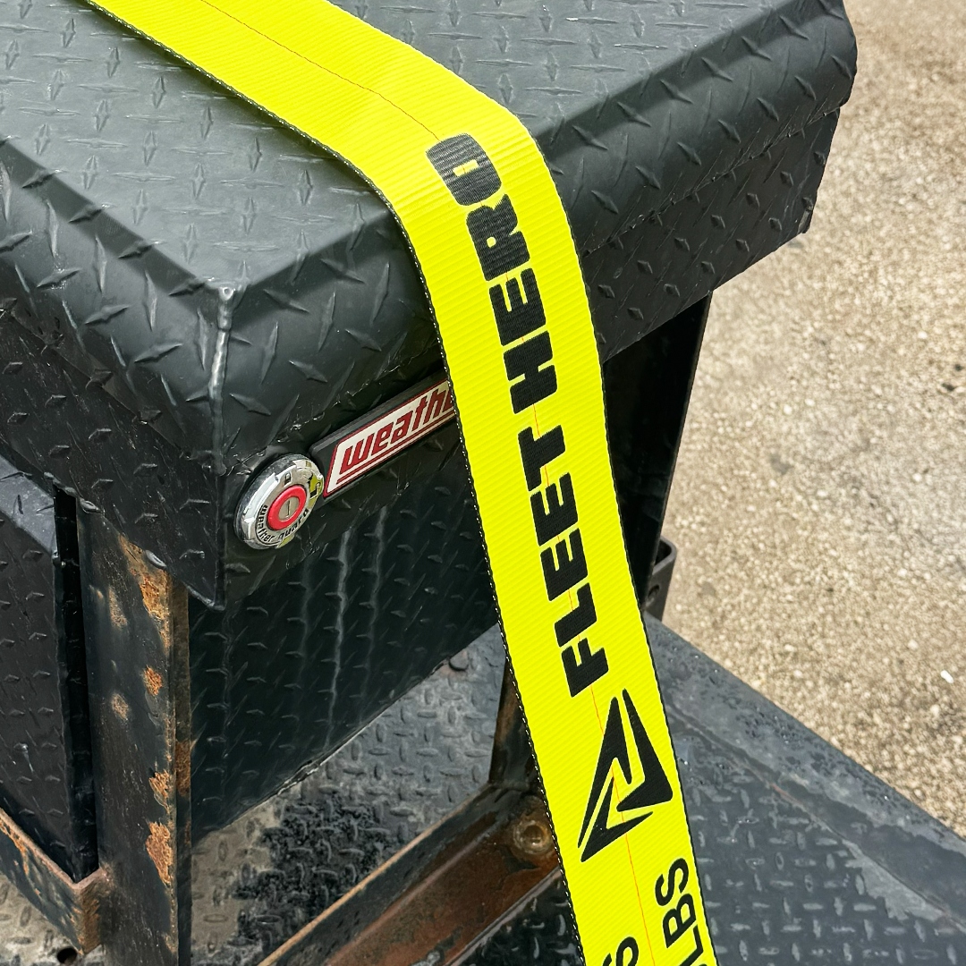 Winch Strap with Flat Hook