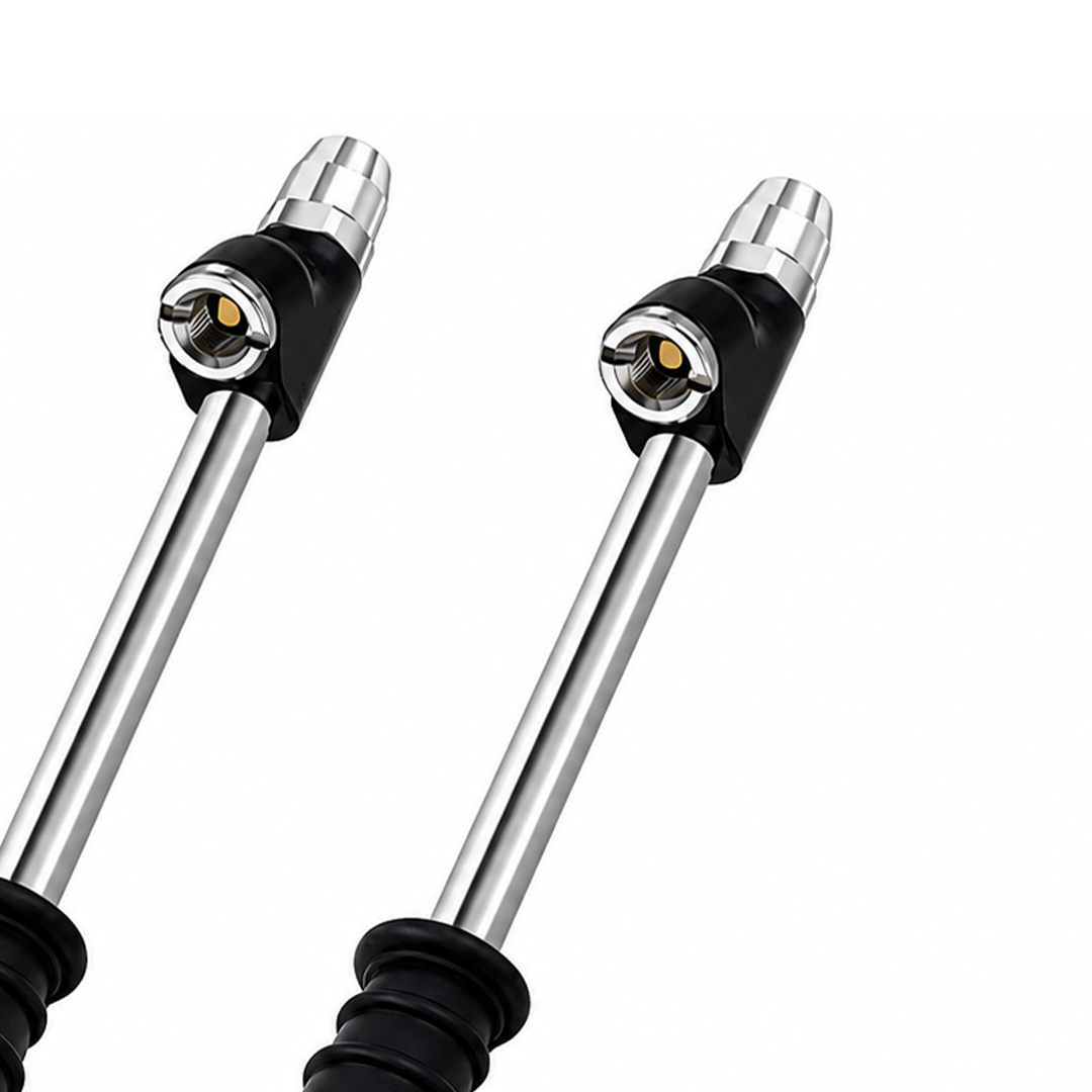 Air Chuck 1/4" FNPT Chrome Plated Dual Head Air Chuck