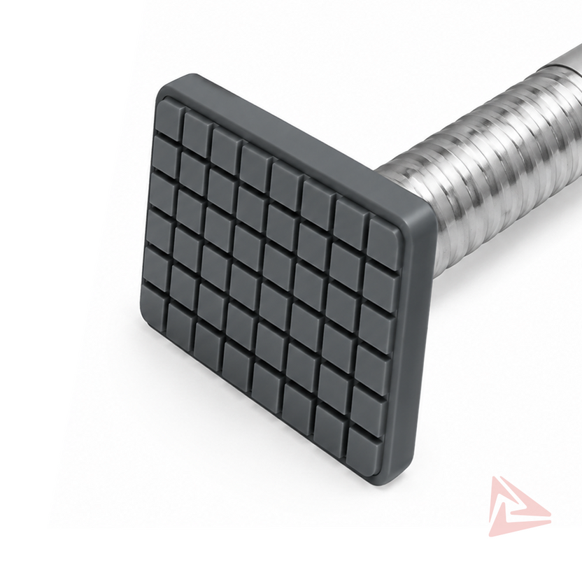 Cargo Bar Holder Steel, Black, no Rubber Pad