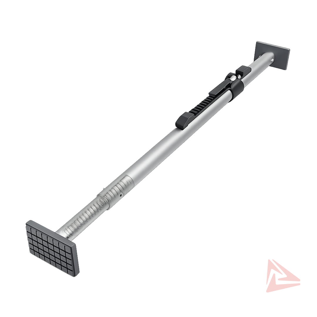 Cargo Bar Holder Steel, Black, no Rubber Pad