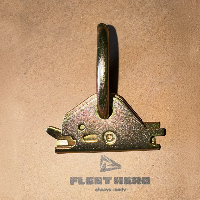 E Track Hook w/ O Ring 4,400lbs