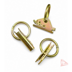 E Track Hook w/ O Ring 4,400lbs