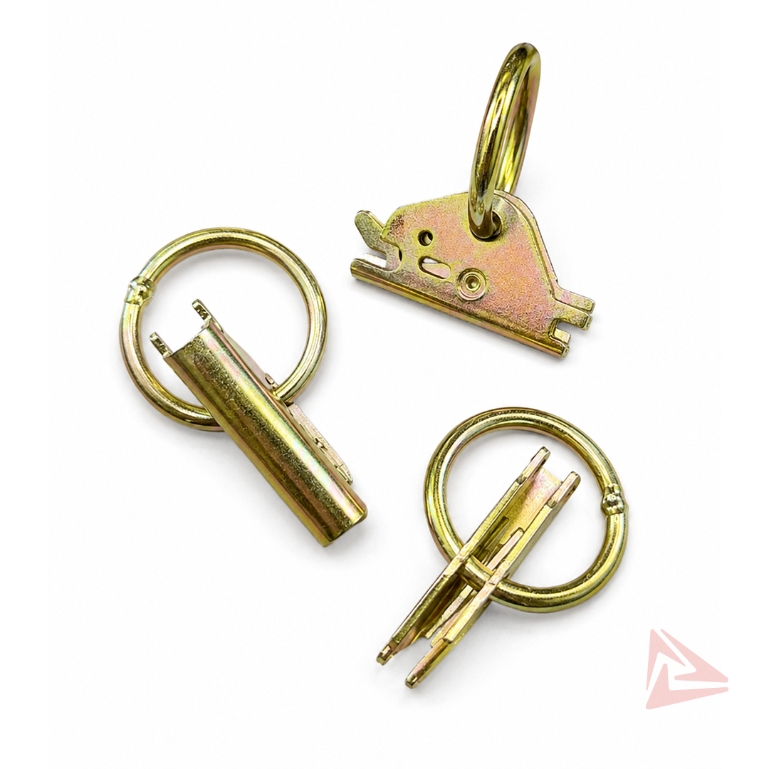E Track Hook w/ O Ring 4,400lbs