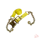 Ratchet Strap with Chain Anchor