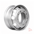 Steel Rim Silver – 22.5" x 8.25"