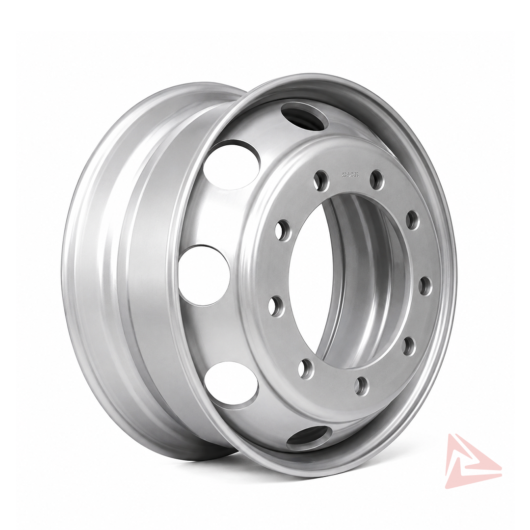 Steel Rim Silver – 22.5" x 8.25"
