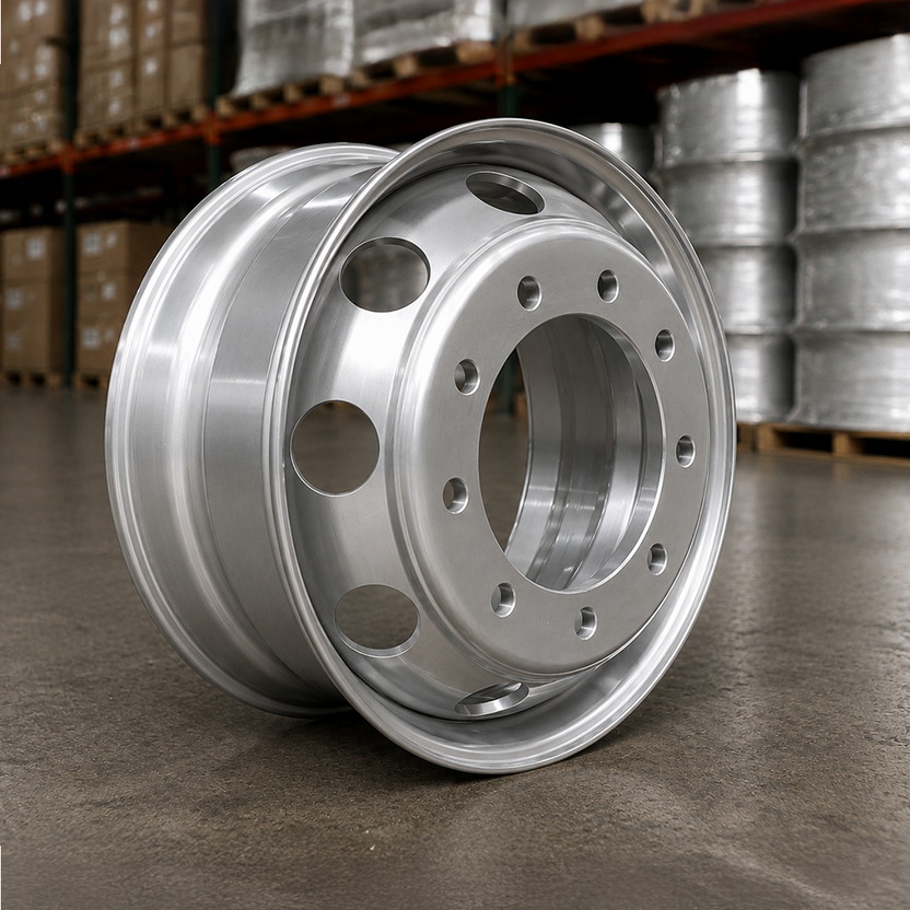 Steel Rim Silver – 22.5" x 8.25"