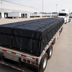 16' x 27' x 4' Drop Super Vinyl Tarp 15oz with 11oz RIPSTOP